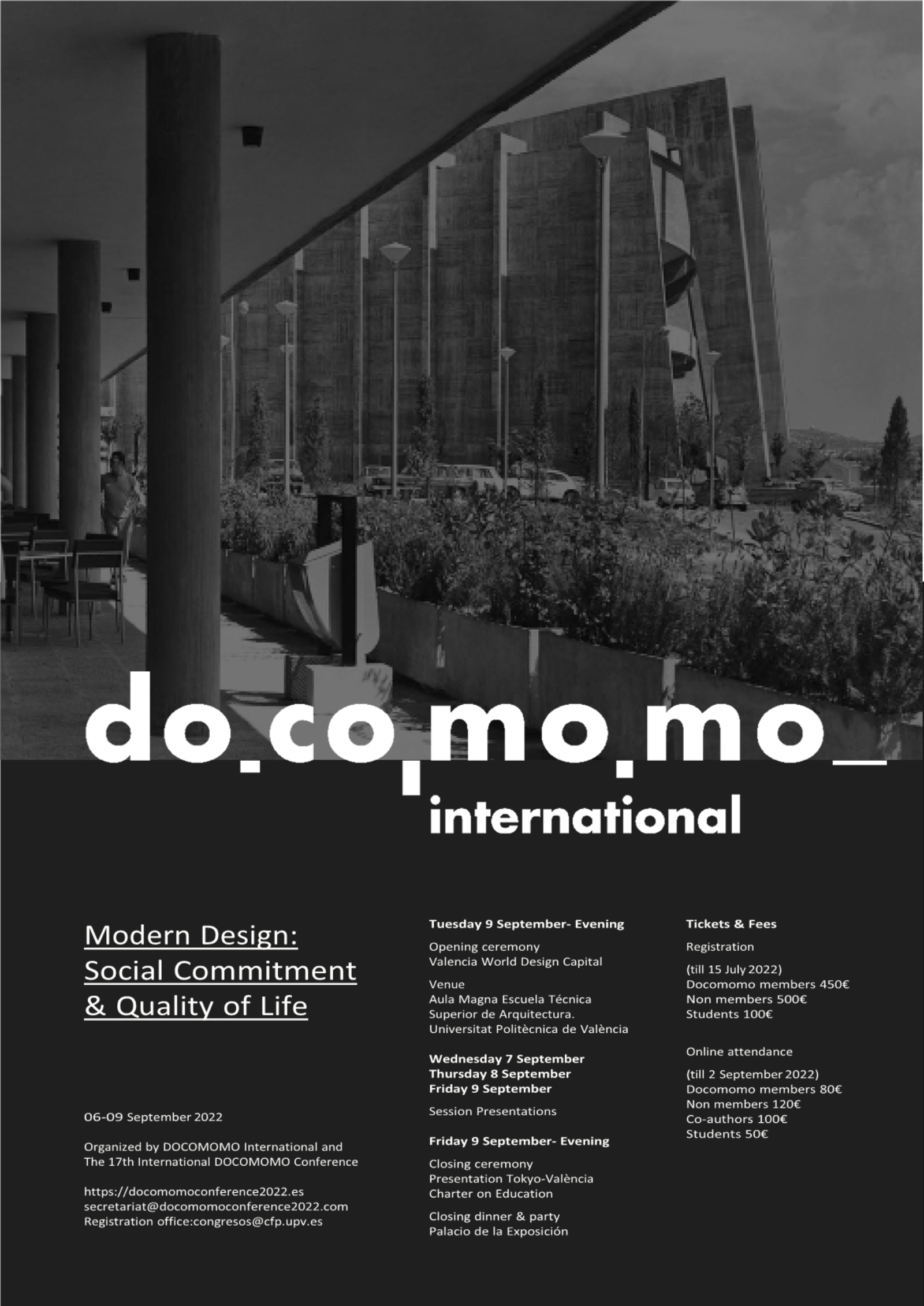 docomomo international conference poster