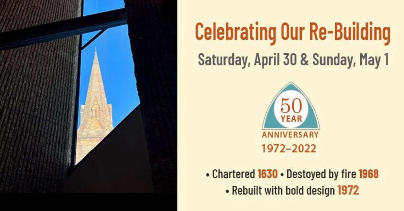 first church boston 50th anniversary
